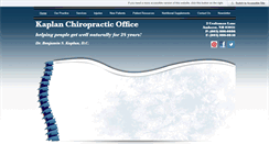 Desktop Screenshot of kaplanchiro-nh.com